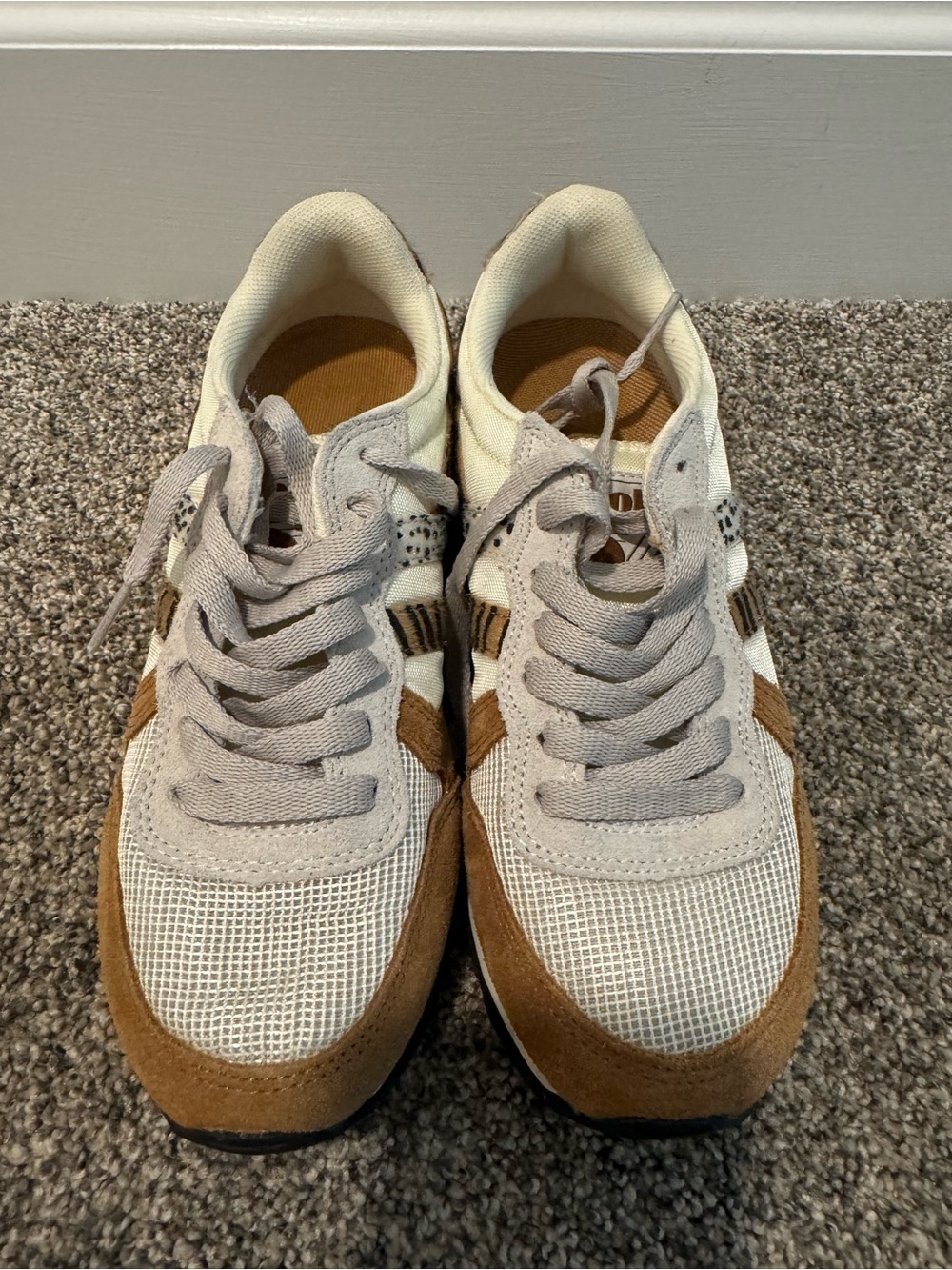 Gola Women's Sneakers in Beige and Brown